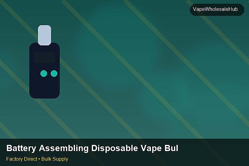Battery Assembling Disposable Vape Bulk Supply — Battery Assembling Disposable Vape Bulk Supply: Lead Time & MOQ | 2026 Edition photo 1