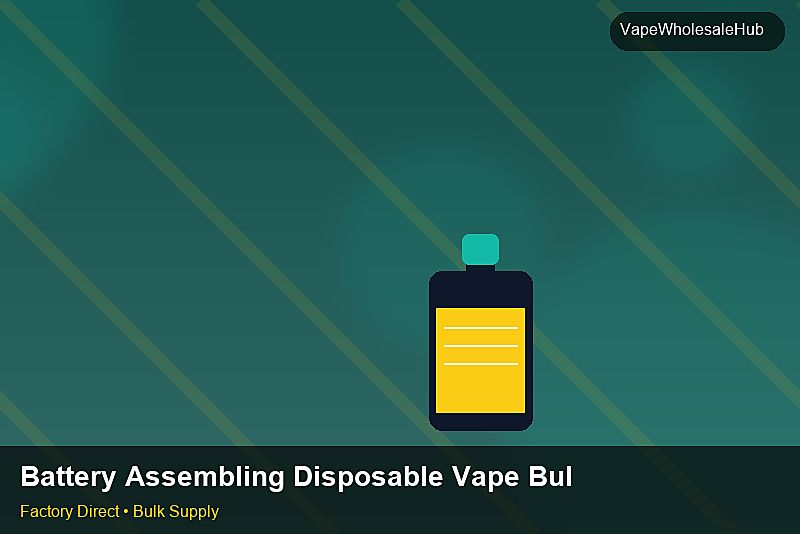 Battery Assembling Disposable Vape Bulk Supply — Battery Assembling Disposable Vape Bulk Supply: Lead Time & MOQ | 2026 Edition photo 2