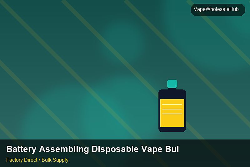 Battery Assembling Disposable Vape Bulk Supply โ Battery Assembling Disposable Vape Bulk Supply: Procurement Strategy | 2026 Edition photo 2