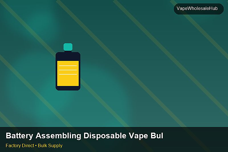 Battery Assembling Disposable Vape Bulk Supply — Battery Assembling Disposable Vape Bulk Supply: Volume Pricing Tiers | 2026 Edition photo 1