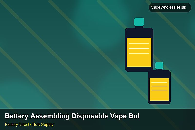 Battery Assembling Disposable Vape Bulk Supply โ Battery Assembling Disposable Vape Bulk Supply: Sample Policy | 2026 Edition photo 2