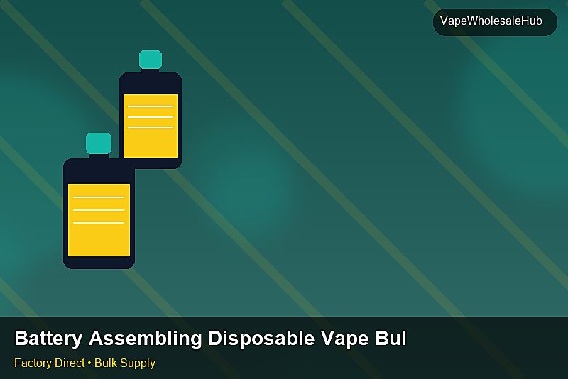 Battery Assembling Disposable Vape Bulk Supply — Battery Assembling Disposable Vape Bulk Supply: Private Label Options | 2026 Edition photo 1