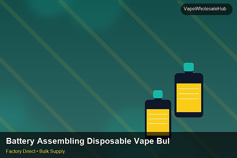 Battery Assembling Disposable Vape Bulk Supply — Battery Assembling Disposable Vape Bulk Supply: After-Sales Support | 2026 Edition photo 1