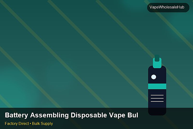 Battery Assembling Disposable Vape Bulk Supply — Battery Assembling Disposable Vape Bulk Supply: Cost Breakdown | 2026 Edition photo 1
