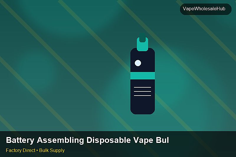 Battery Assembling Disposable Vape Bulk Supply — Battery Assembling Disposable Vape Bulk Supply: Quality Control Process | 2026 Edition photo 2