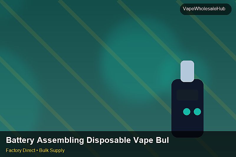 Battery Assembling Disposable Vape Bulk Supply — Battery Assembling Disposable Vape Bulk Supply: Certifications & MSDS | 2026 Edition photo 1