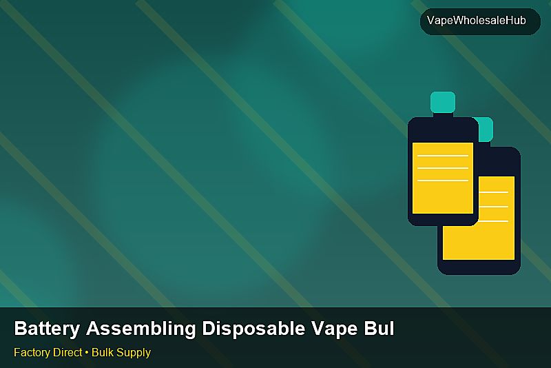 Battery Assembling Disposable Vape Bulk Supply — Battery Assembling Disposable Vape Bulk Supply: Sourcing Workflow | 2026 Edition photo 1