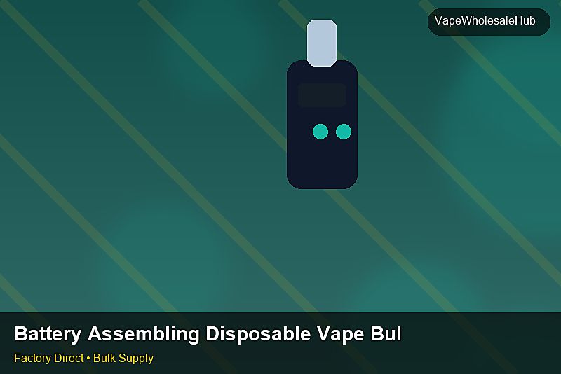 Battery Assembling Disposable Vape Bulk Supply — Battery Assembling Disposable Vape Bulk Supply: Material & Ingredients | 2026 Edition photo 1