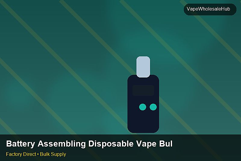 Battery Assembling Disposable Vape Bulk Supply — Battery Assembling Disposable Vape Bulk Supply: Tariff & HS Code | 2026 Edition photo 2