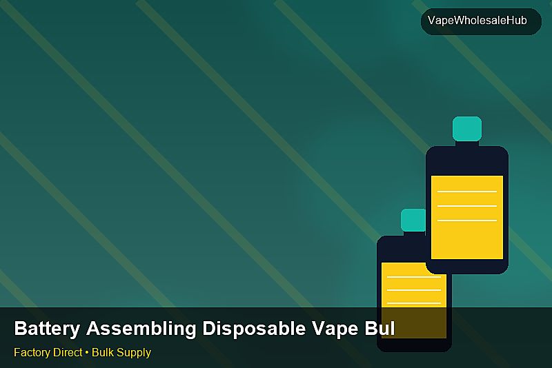 Battery Assembling Disposable Vape Bulk Supply — Battery Assembling Disposable Vape Bulk Supply: Sustainability | 2026 Edition photo 1