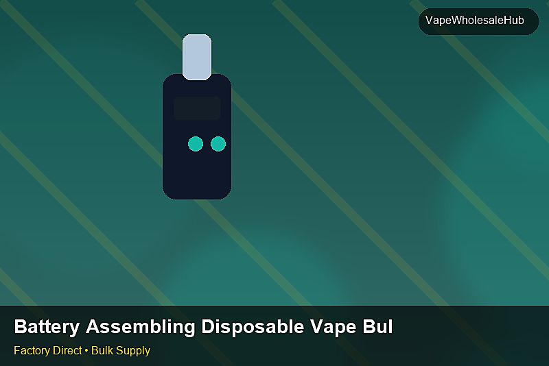 Battery Assembling Disposable Vape Bulk Supply — Battery Assembling Disposable Vape Bulk Supply: Eco-Friendly Materials | 2026 Edition photo 1