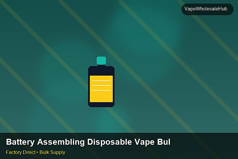 Battery Assembling Disposable Vape Bulk Supply — Battery Assembling Disposable Vape Bulk Supply: Margin Calculator | 2026 Edition photo 2