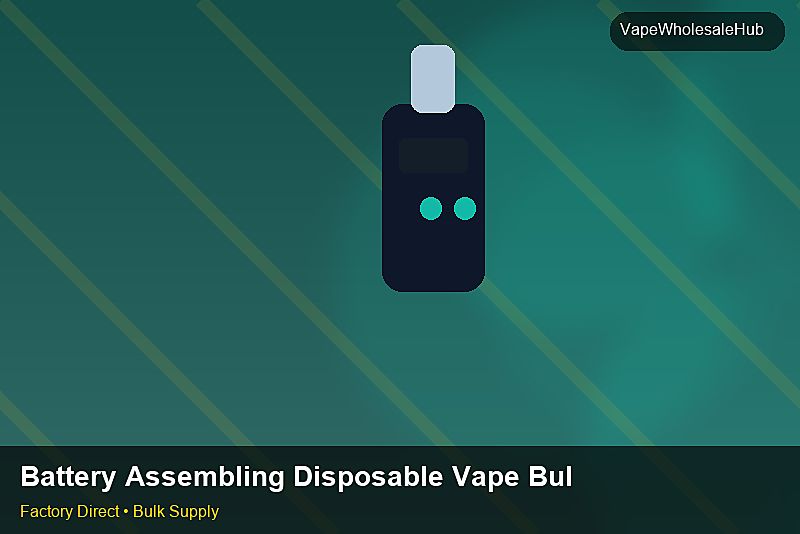 Battery Assembling Disposable Vape Bulk Supply — Battery Assembling Disposable Vape Bulk Supply: Market Comparison | 2026 Edition photo 1