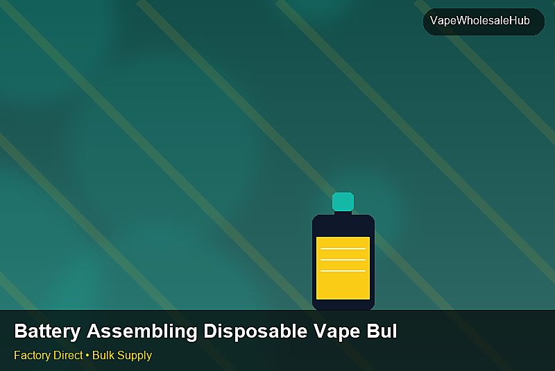 Battery Assembling Disposable Vape Bulk Supply — Battery Assembling Disposable Vape Bulk Supply: Procurement Checklist | 2026 Edition photo 1